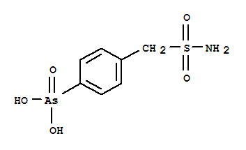 Arsonic acid,As-[4-[(aminosulfonyl)methyl]phenyl]- cas  5433-40-9