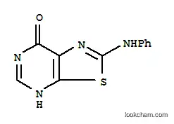 2-Anilino(1,3)thiazolo(5,4-d)pyrimidin-7-ol