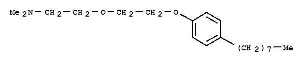 Ethanamine,N,N-dimethyl-2-[2-(4-octylphenoxy)ethoxy]- cas  5450-56-6