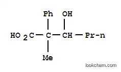 Molecular Structure of 5457-10-3 (3-hydroxy-2-methyl-2-phenyl-hexanoic acid)