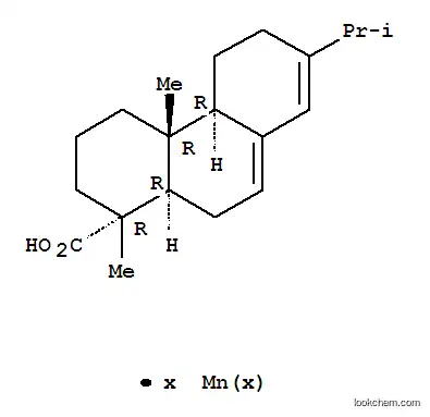 Molecular Structure of 54675-76-2 (manganese abietate)