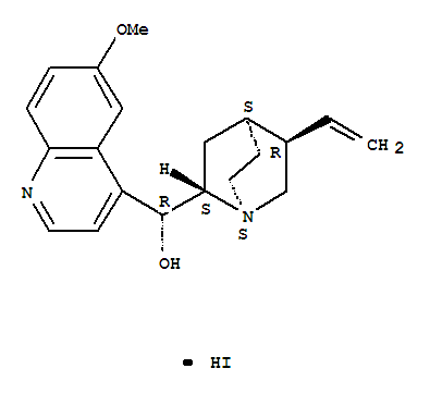 Cinchonan-9-ol,6'-methoxy-, hydriodide (1:1), (8a,9R)-