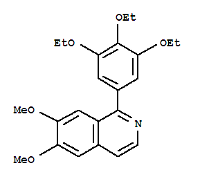 Isoquinoline,6,7-dimethoxy-1-(3,4,5-triethoxyphenyl)-