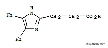 Molecular Structure of 55217-15-7 (3-(4,5-diphenyl-1H-imidazol-2-yl)propanoic acid)