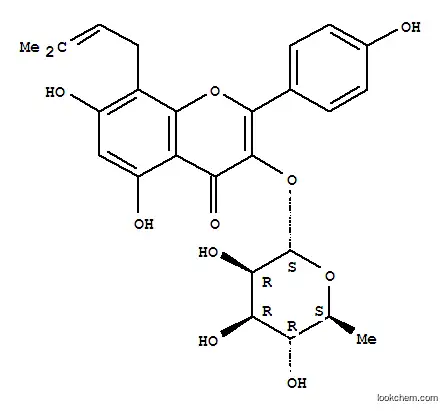 Molecular Structure of 55395-07-8 (baohuoside II)