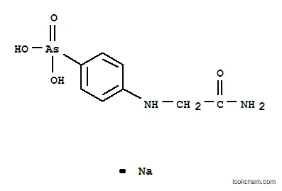 Molecular Structure of 554-72-3 (tryparsamide)