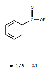 Benzoic acid, aluminumsalt (3:1)(555-32-8)