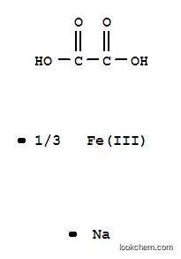 Molecular Structure of 555-34-0 (trisodium trioxalatoferrate)