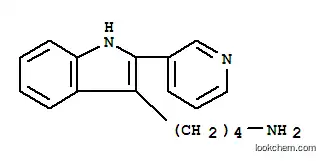 Molecular Structure of 556777-74-3 (4-(2-PYRIDIN-3-YL-1H-INDOL-3-YL)-BUTYLAMINE)