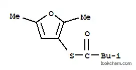 Molecular Structure of 55764-28-8 (S-(2,5-dimethyl-3-furyl) 3-methylbutanethioate)