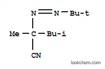 Molecular Structure of 55912-18-0 (2-[(1,1-dimethylethyl)azo]-2,4-dimethylvaleronitrile)