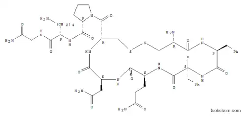 Molecular Structure of 56-59-7 (Felypressin)
