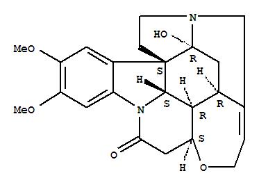 Strychnidin-10-one,16-hydroxy-2,3-dimethoxy- cas  560-30-5