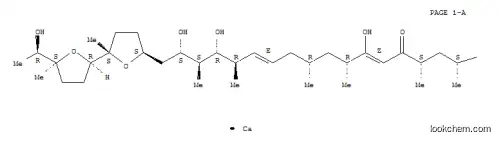 Molecular Structure of 56092-82-1 (IONOMYCIN CALCIUM SALT)