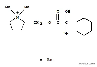 Molecular Structure of 561-43-3 (oxypyrronium bromide)