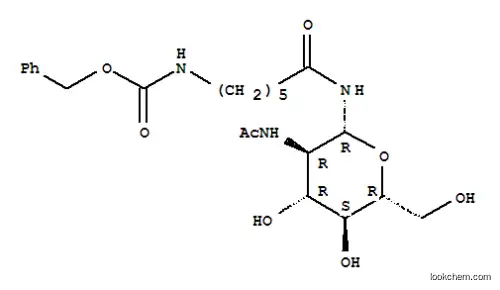 Molecular Structure of 56146-89-5 (2-Acetamido-N',N-(benzyloxycarbonyl)-e-aminocaproyl-2-deoxy-b-D-glucopyranosylamine)