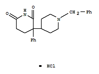 [3,4'-Bipiperidine]-2,6-dione,3-phenyl-1'-(phenylmethyl)-, hydrochloride (1:1)