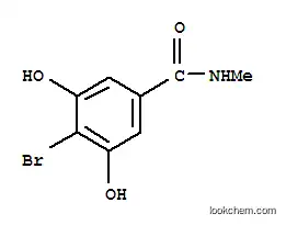 Molecular Structure of 56375-85-0 (4-Bromo-3,5-dihydroxy-N-methylbenzamide)