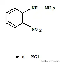 Molecular Structure of 56413-75-3 (2-Nitrophenylhydrazine hydrochloride)