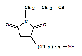 2,5-Pyrrolidinedione,1-(2-hydroxyethyl)-3-(tetradecen-1-yl)-