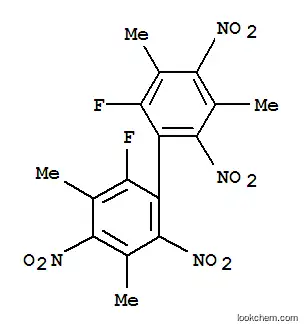 Molecular Structure of 567-81-7 (1,1'-Biphenyl,2,2'-difluoro-3,3',5,5'-tetramethyl-4,4',6,6'-tetranitro-)