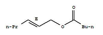 Pentanoic acid,(2E)-2-hexen-1-yl ester cas  56922-74-8