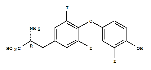 D-Tyrosine,O-(4-hydroxy-3-iodophenyl)-3,5-diiodo-