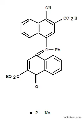 4-[(3-Carboxy-4-oxonaphthalen-1-ylidene)-phenylmethyl]-1-hydroxynaphthalene-2-carboxylic acid
