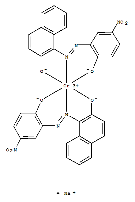 sodium bis[1-[(2-hydroxy-5-nitrophenyl)azo]-2-naphtholato(2-)]chromate(1-) Manufacturer in China