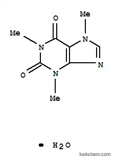 Molecular Structure of 5743-12-4 (CAFFEINE)