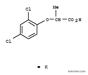 Molecular Structure of 5746-17-8 (potassium 2-(2,4-dichlorophenoxy)propionate)