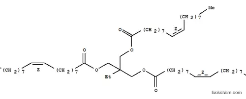 9-Octadecenoic acid(9Z)-,1,1'-[2-ethyl-2-[[[(9Z)-1-oxo-9-octadecen-1-yl]oxy]methyl]-1,3-propanediyl]ester