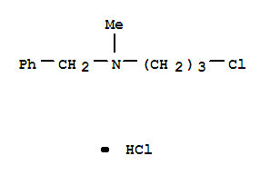 Benzenemethanamine,N-(3-chloropropyl)-N-methyl-, hydrochloride (1:1) cas  5814-44-8