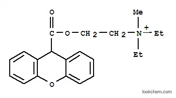 Molecular Structure of 5818-17-7 (methantheline)
