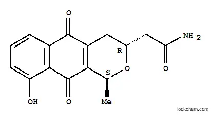 Molecular Structure of 58286-55-8 (Nanaomycin C)