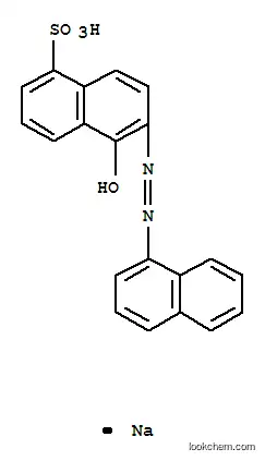 Molecular Structure of 5858-53-7 (sodium 5-hydroxy-6-(naphthylazo)naphthalenesulphonate)