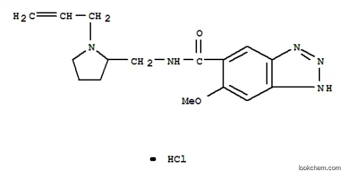 Molecular Structure of 59338-87-3 (Alizapride hydrochloride)