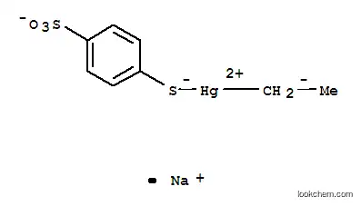 Molecular Structure of 5964-24-9 (sodium timerfonate)
