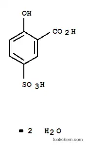 Molecular Structure of 5965-83-3 (5-Sulfosalicylic acid dihydrate)