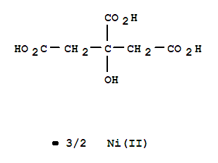 1,2,3-Propanetricarboxylicacid, 2-hydroxy-, nickel(2+) salt (2:3) cas  6018-92-4