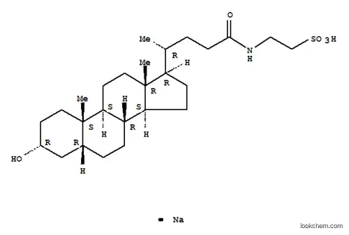 Molecular Structure of 6042-32-6 (TAUROLITHOCHOLIC ACID SODIUM SALT)