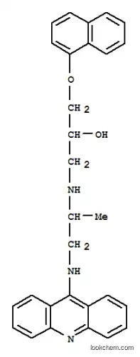 Molecular Structure of 60566-40-7 (9-aminoacridylpropranolol)