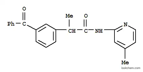 Molecular Structure of 60576-13-8 (Piketoprofen)