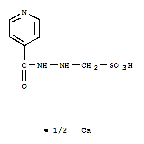 4-Pyridinecarboxylicacid, 2-(sulfomethyl)hydrazide, calcium salt (2:1)