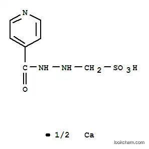Molecular Structure of 6059-26-3 (bis[2'-(sulphomethyl)isonicotinohydrazide], calcium salt)