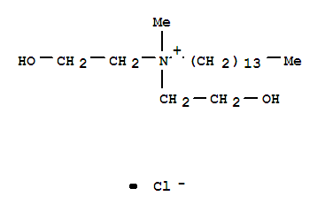 BIS-(2-HYDROXYETHYL)METHYL-TETRADECYLAMMONIUM CHLORIDE  CAS NO.60687-90-3