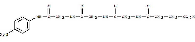 Glycinamide,N-(3-carboxy-1-oxopropyl)glycylglycyl-N-(4-nitrophenyl)-