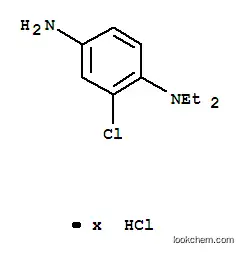 Molecular Structure of 61813-50-1 (2-chloro-N,N-diethylbenzene-1,4-diamine hydrochloride)