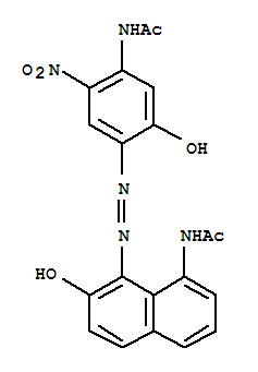 Acetamide,N-[4-[[8-(acetylamino)-2-hydroxy-1-naphthalenyl]azo]-5-hydroxy-2-nitrophenyl]-(9CI)