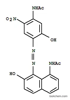 Molecular Structure of 61827-66-5 (N-[4-[[8-(acetylamino)-2-hydroxy-1-naphthyl]azo]-5-hydroxy-2-nitrophenyl]acetamide)